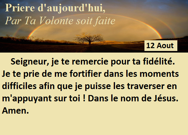 La joie du Seigneur de Yannis Gautier - La Pensée du Jour - La