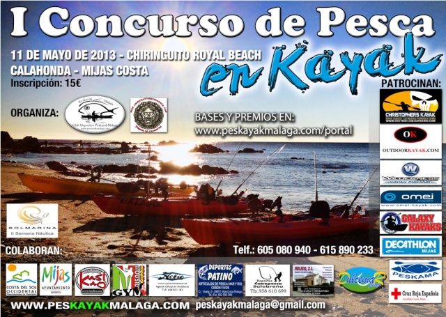 Concurso de Pesca en Kayak