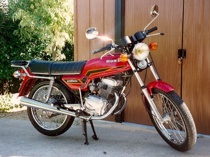 European honda cb125 twin #3