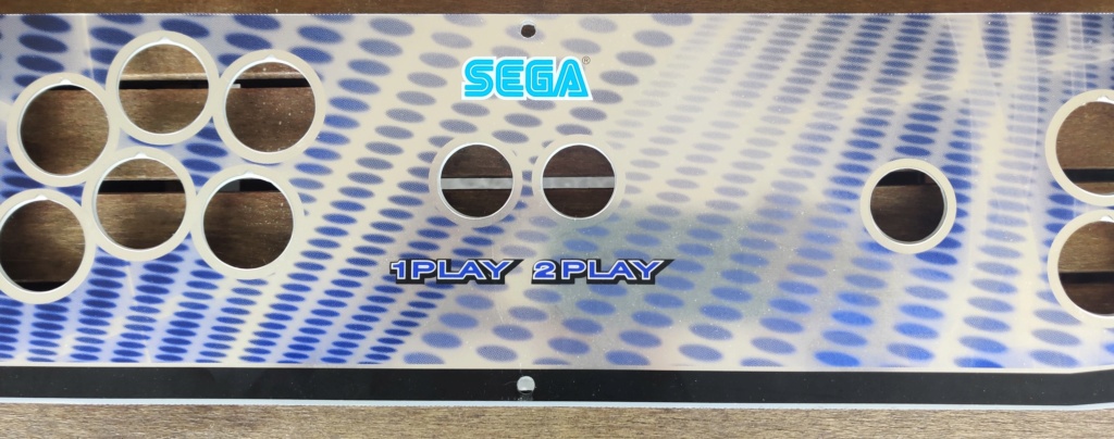FS Parts: - Control Panel SEGA Genuine NOS overlay New Net FS Parts: - Control Panel SEGA Genuine NOS overlay New Net
