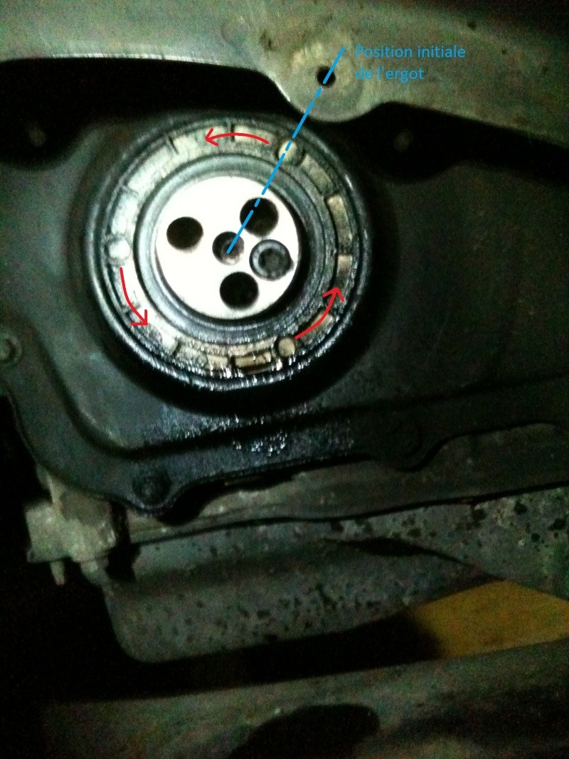Change crankshaft pulley ford mondeo tdci